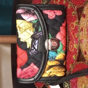 Vera Bradley Wristlet Havana Rose